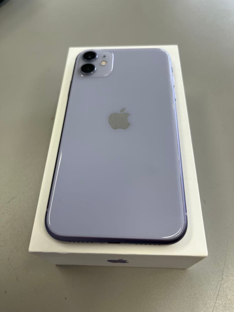 ☆美品☆iPhone11 128GB パープル　おまけつきSIMフリー