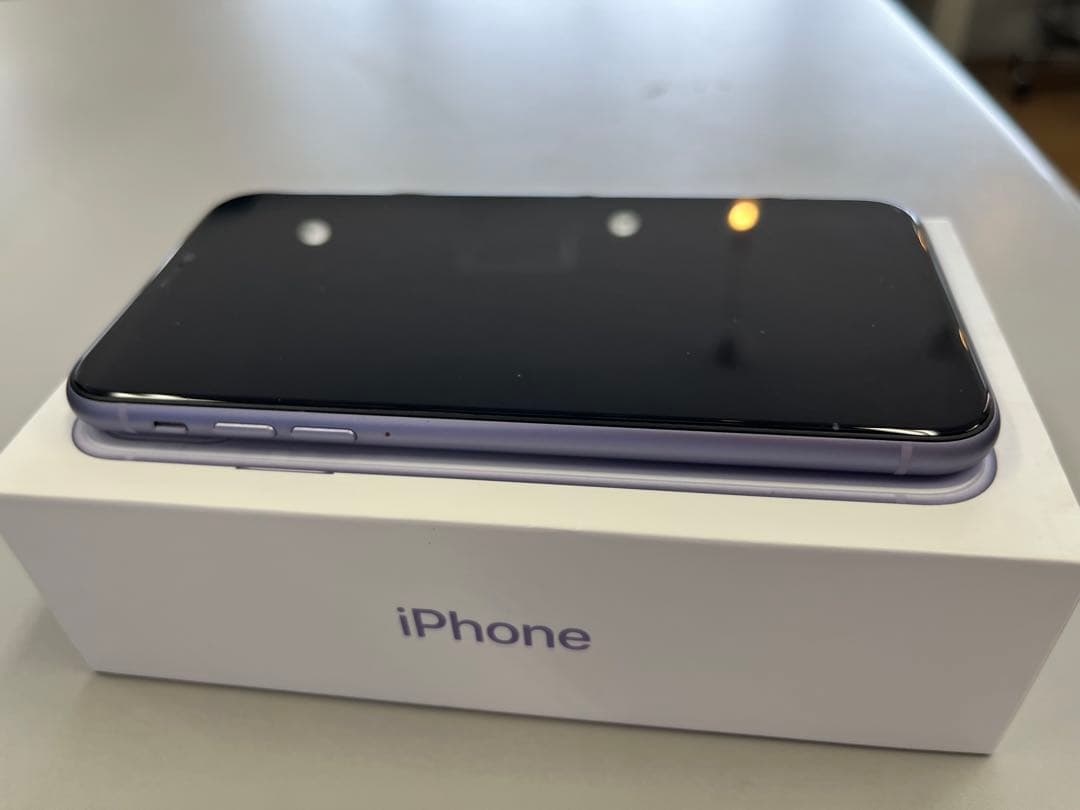 ☆美品☆iPhone11 128GB パープル　おまけつきSIMフリー