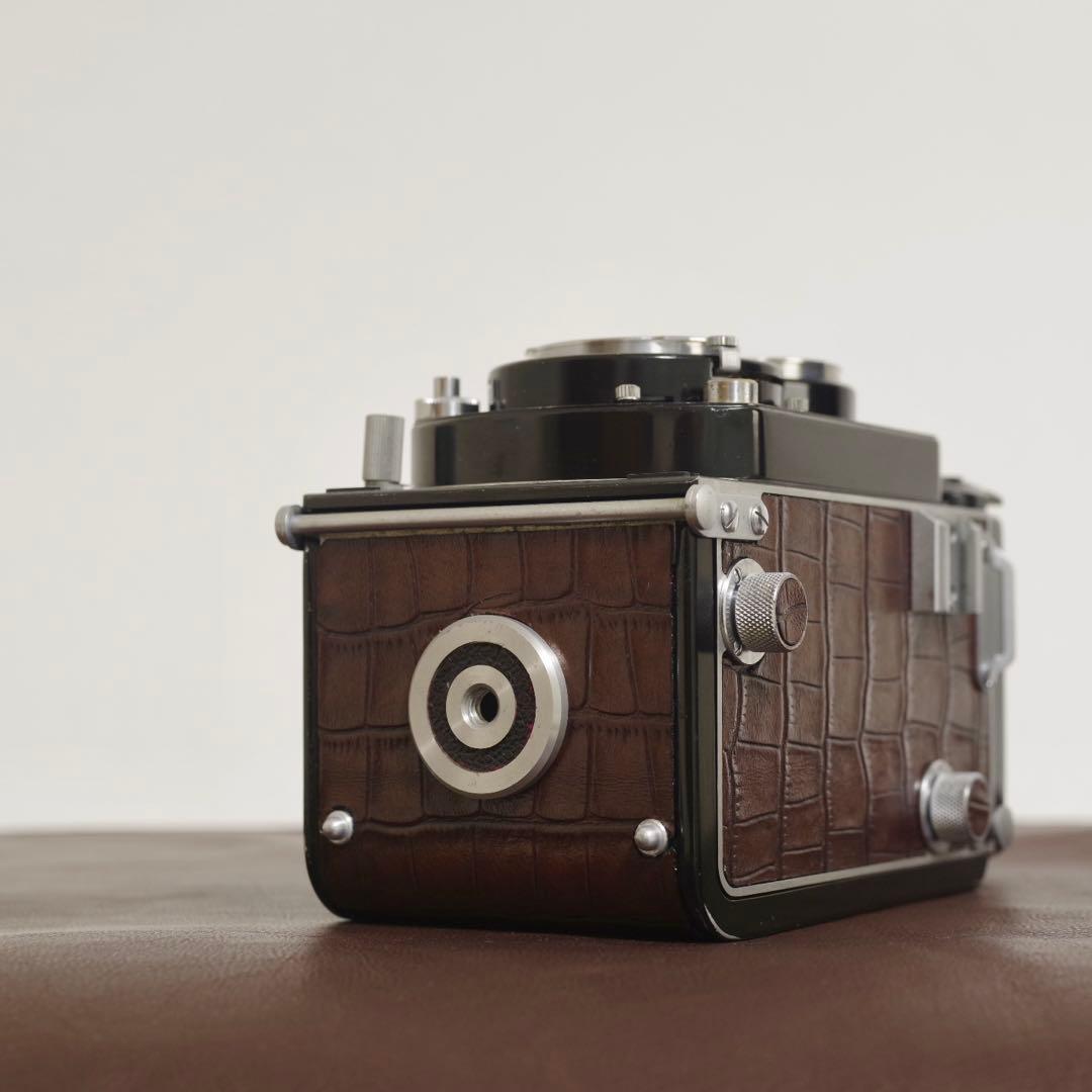 【分解清掃、動作確認済】ミノルタ オートコード 二眼レフカメラ 中判フィルム