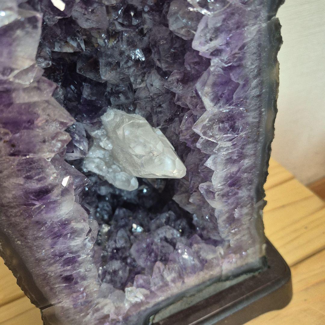 アメジストドーム 台付