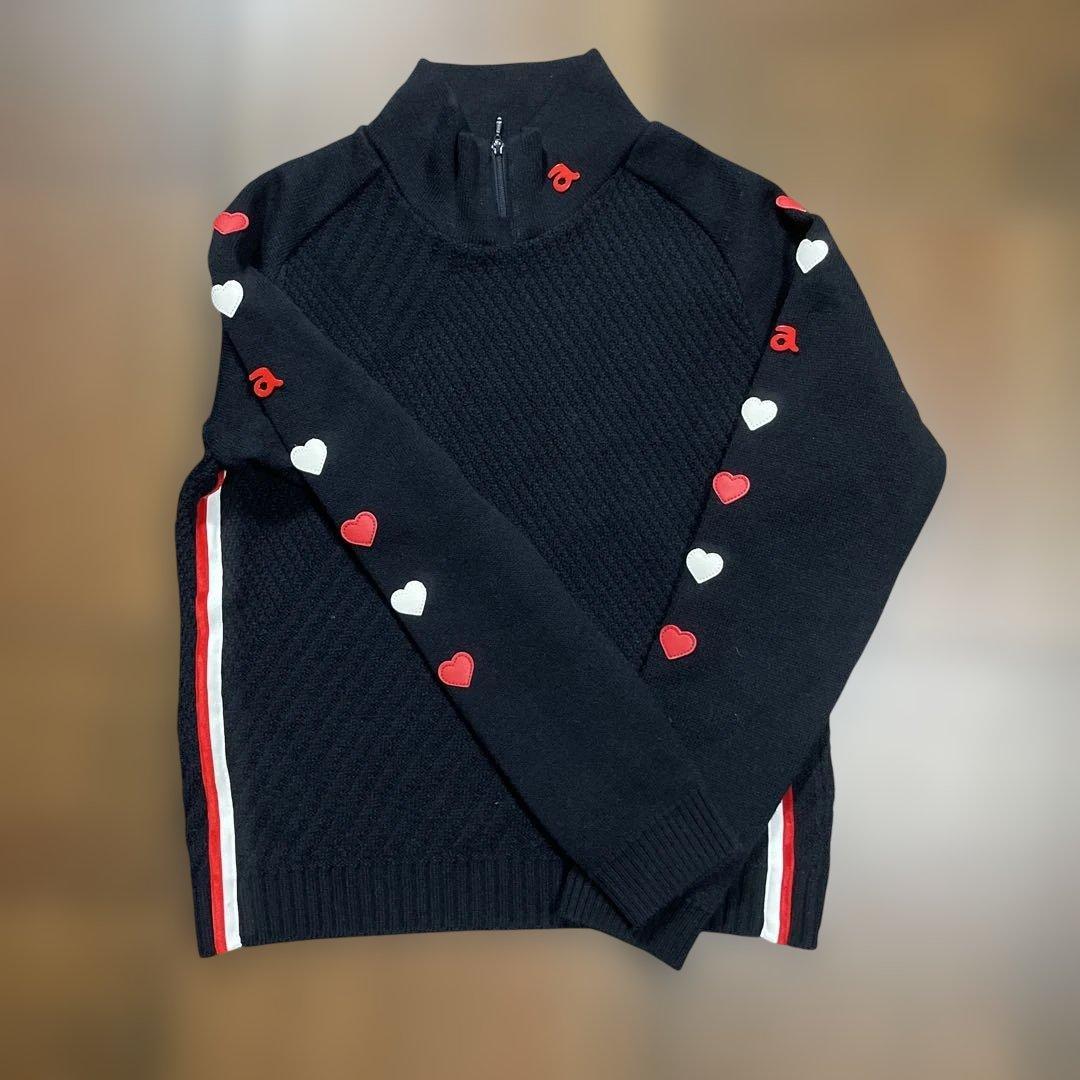 アルチビオ ニット＆スカート　セット ハート刺繍