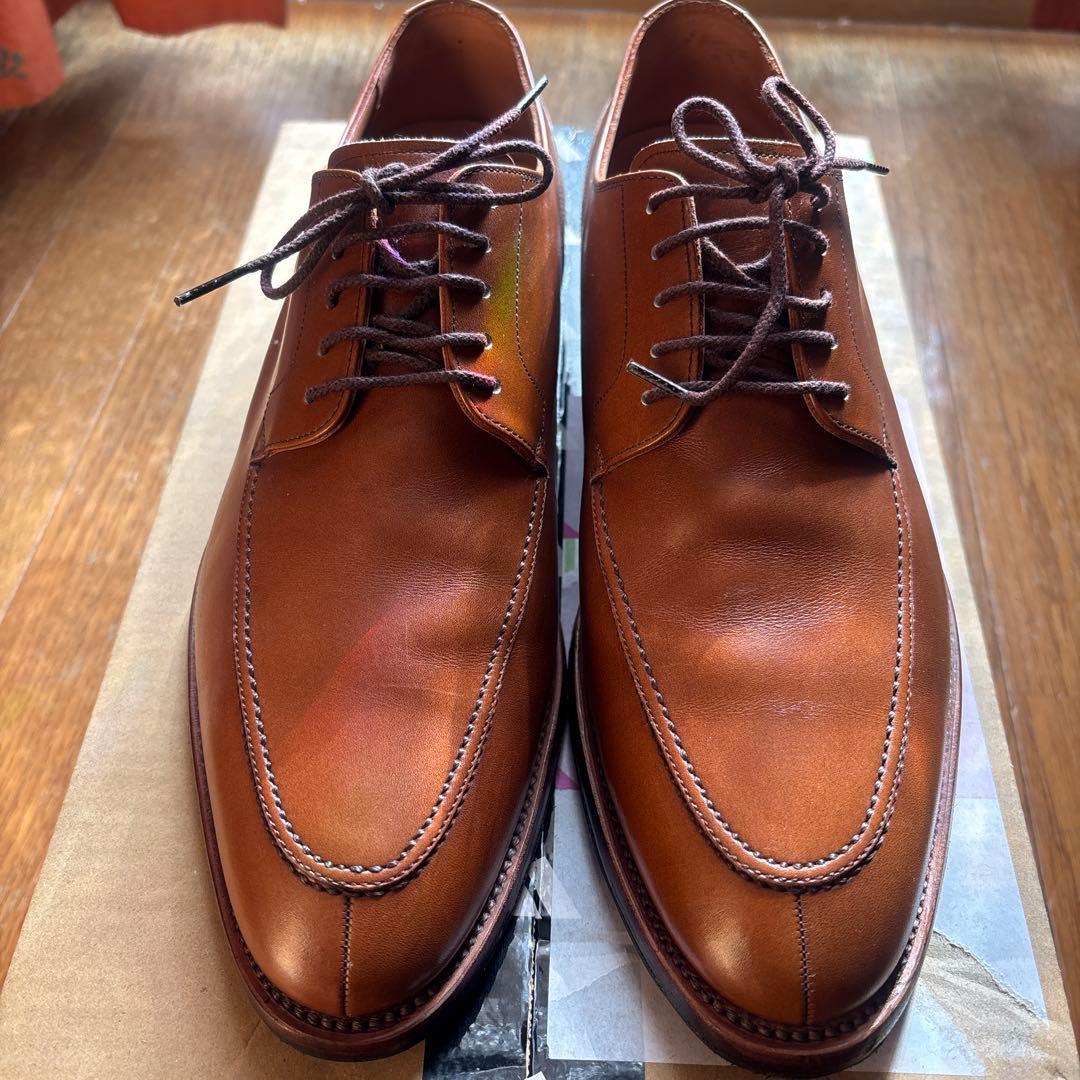 Scotch Grain ブラウン ドレスシューズ25.5 EEE日本製