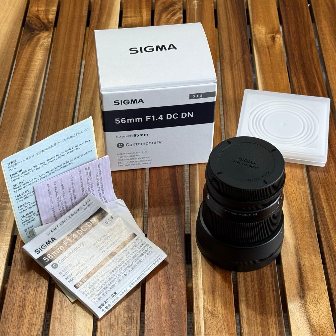 SIGMA 56mm F1.4 DC DN Lマウント シグマ単焦点レンズ