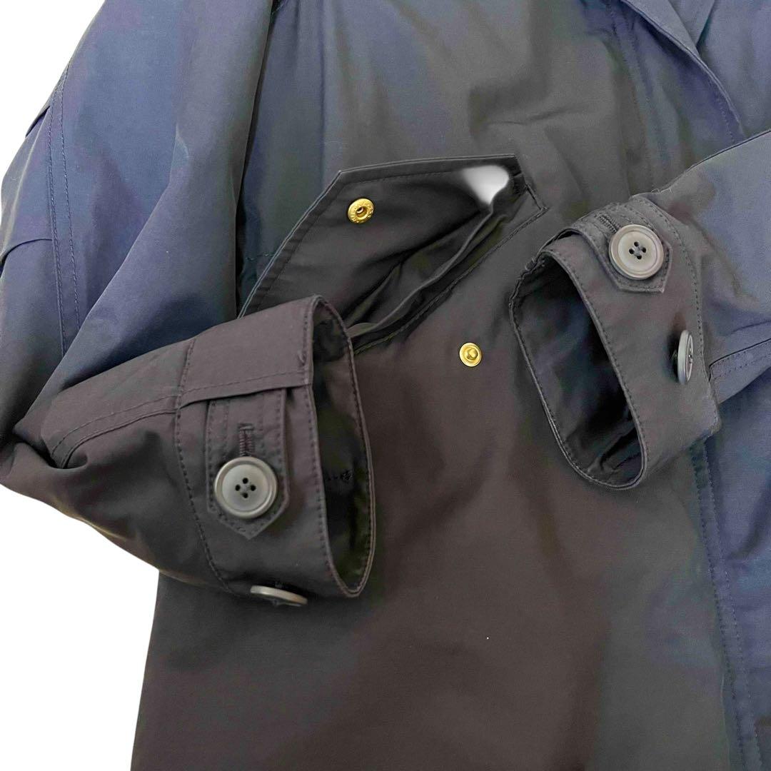 美品 IENAヴェトモン イエナ別注 ライナー付き モッズコート 38 ネイビー