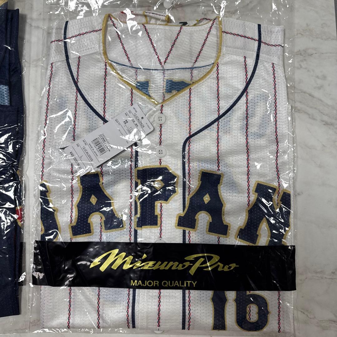 2023WBC ユニフォーム 16大谷翔平ホームビジターセット