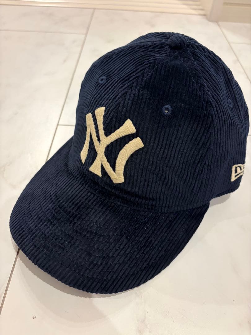 ラルフローレン×Yankees コーデュロイキャップ ネイビー（新品未使用❗️）