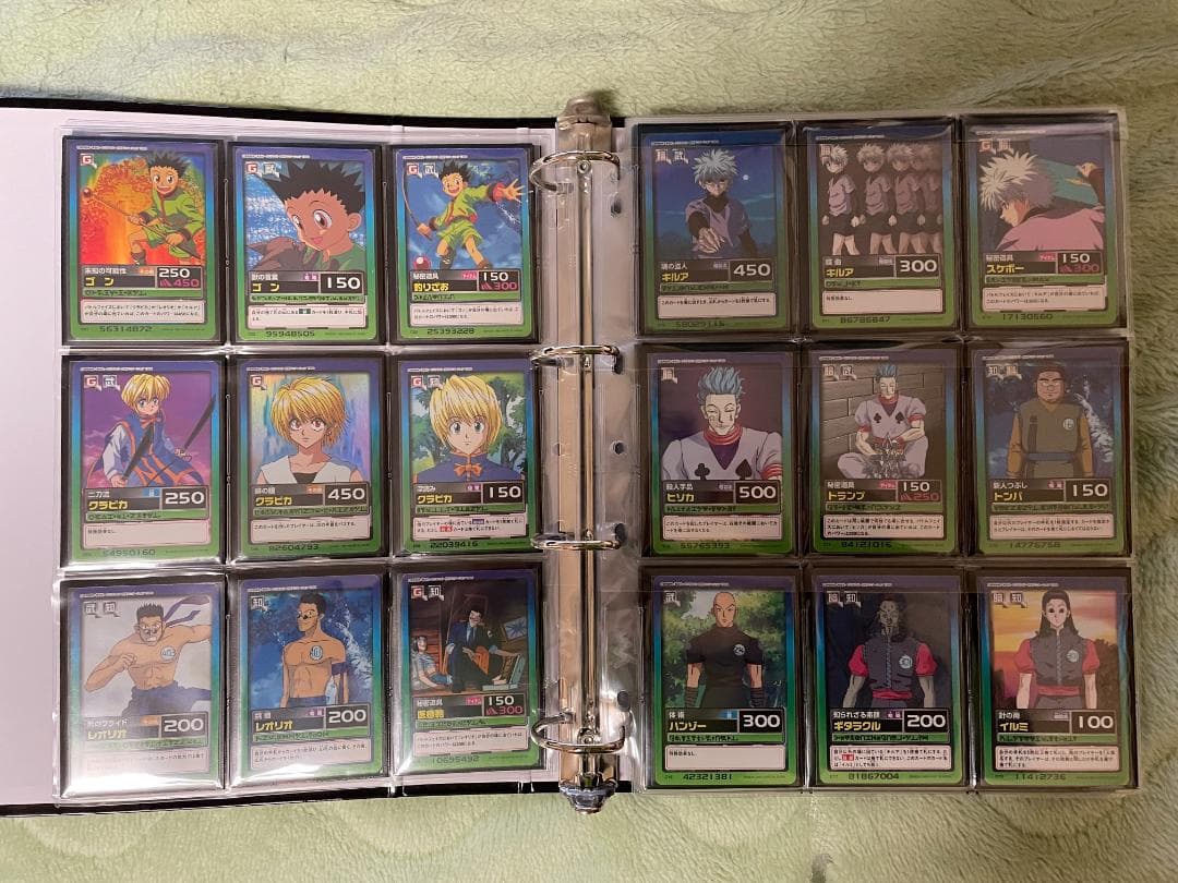 ハンターハンター　ハイパーバトル　１弾～６弾　限定カード　フルコンプ　セット