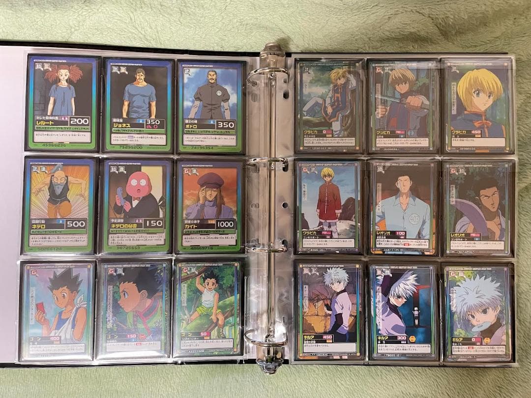 ハンターハンター　ハイパーバトル　１弾～６弾　限定カード　フルコンプ　セット