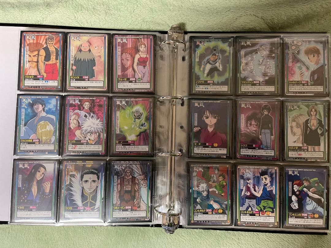 ハンターハンター　ハイパーバトル　１弾～６弾　限定カード　フルコンプ　セット