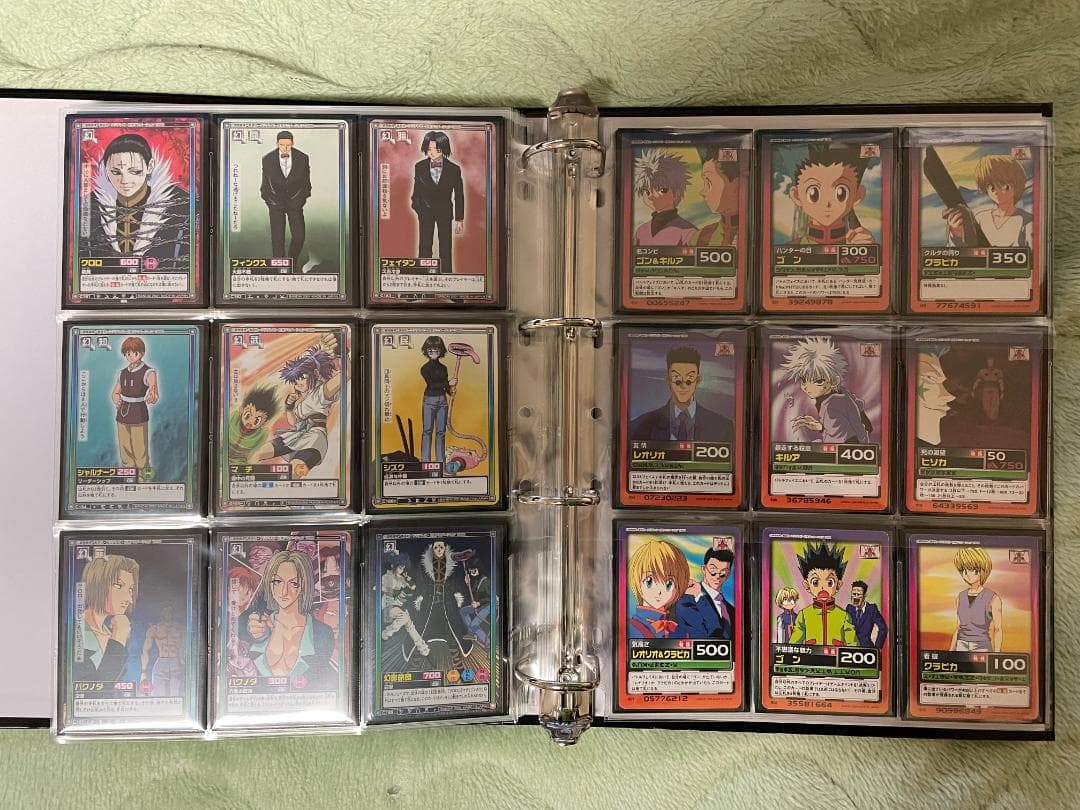 ハンターハンター　ハイパーバトル　１弾～６弾　限定カード　フルコンプ　セット