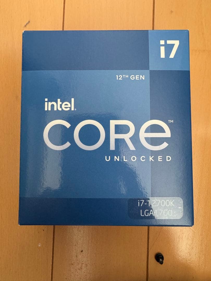 【intel】 Core i7-12700K 12世代 CPU