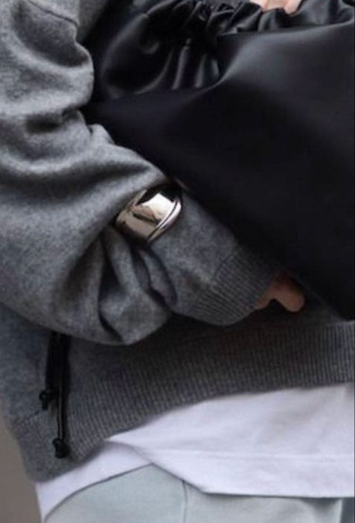 Tiffany ティファニー ボーンカフ ルテニウム バングル 右手用