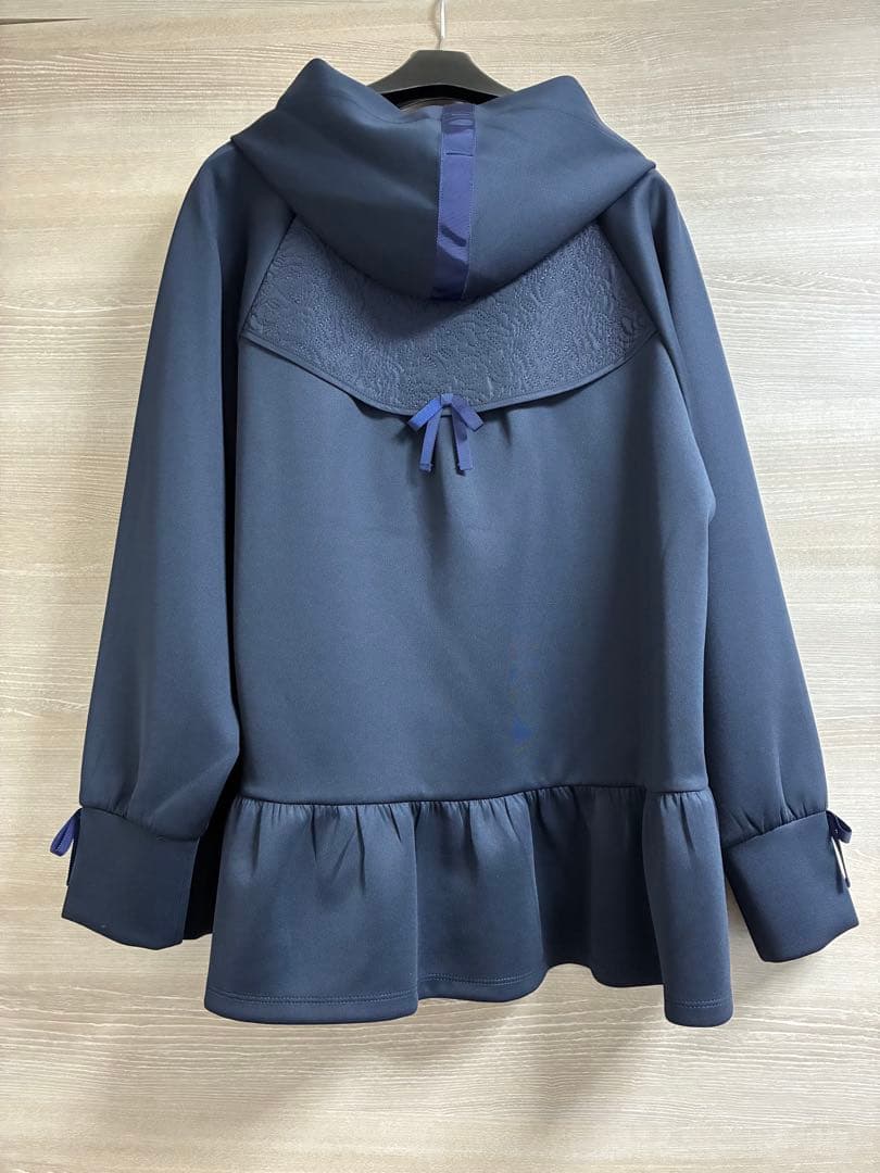 25秋冬♡新品タグ付き♡スーパービューティーパーカー　ネイビー 42