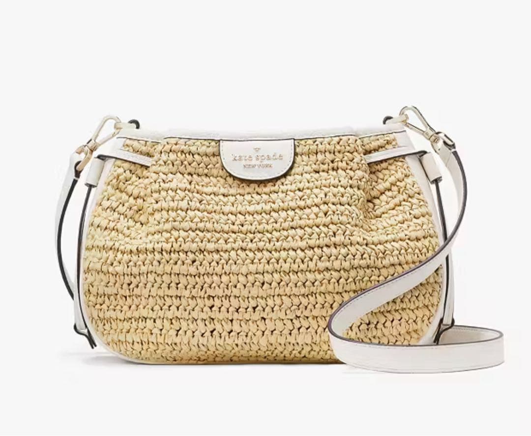 【新品・未使用】Kate spade ダンプリング ストロー クロスボディ