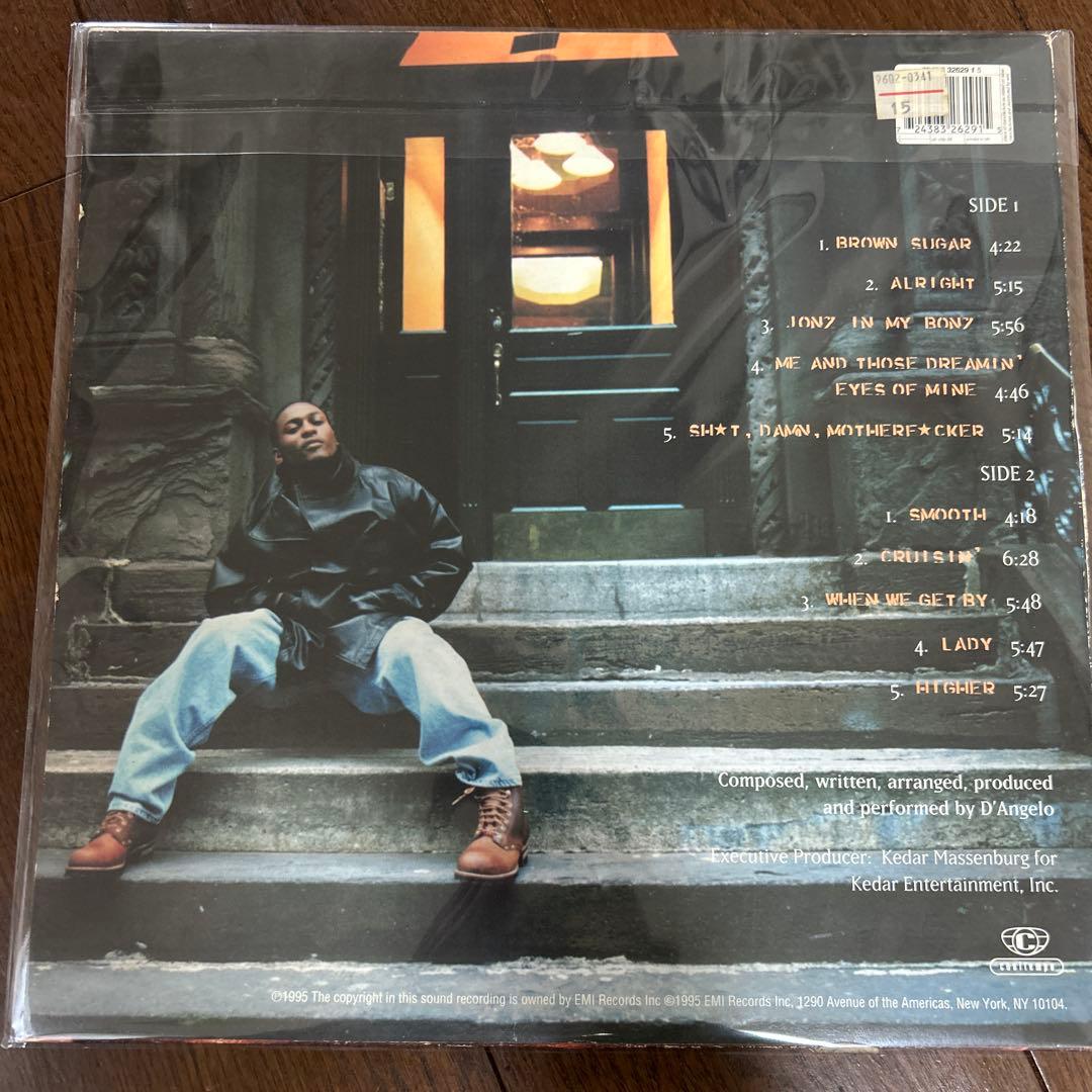 UKオリジナル！D'Angelo Brown Sugar レコード
