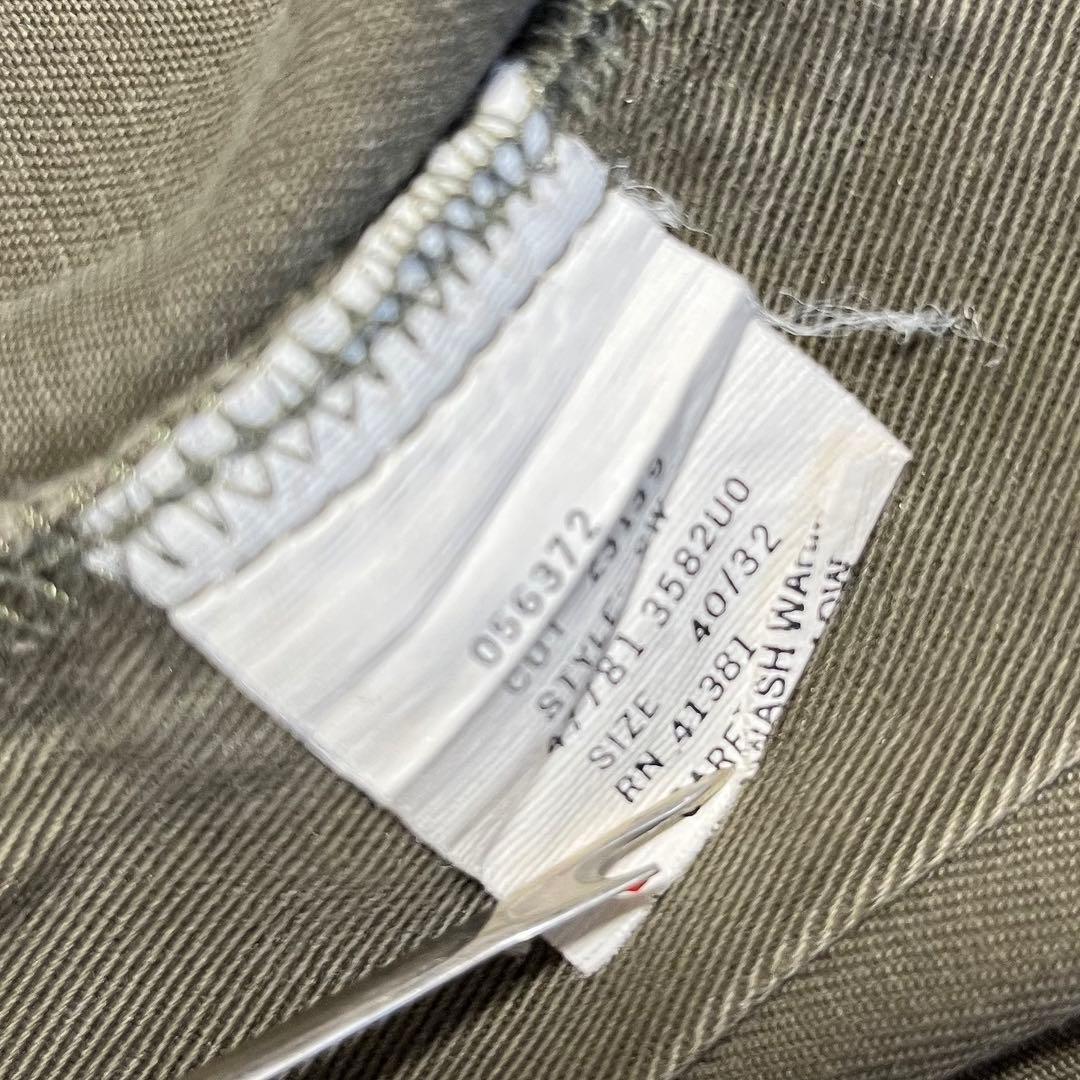 USA製 古着 80's ラルフローレン ツータック チノパン 黒 鬼フェード