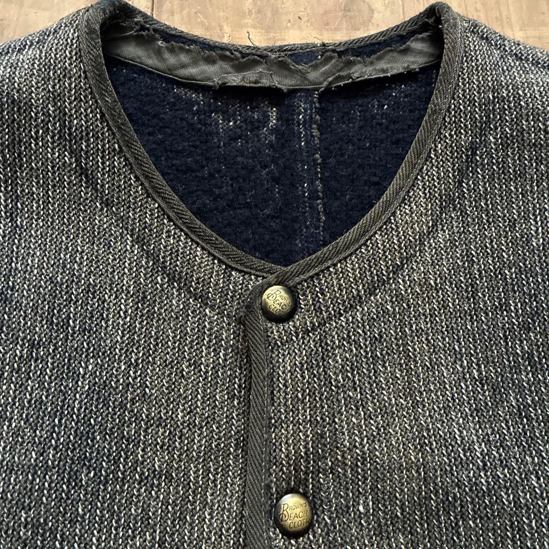 BROWN'S BEACH 50s40s ブラウンズビーチ ヴィンテージ ベスト