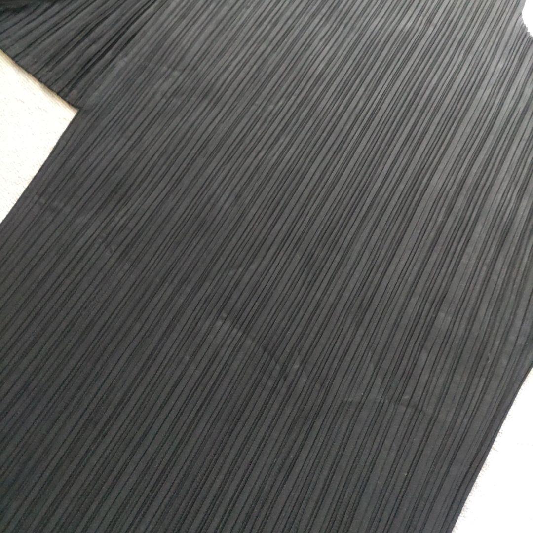 PLEATS PLEASE ブラック タートルネック 4