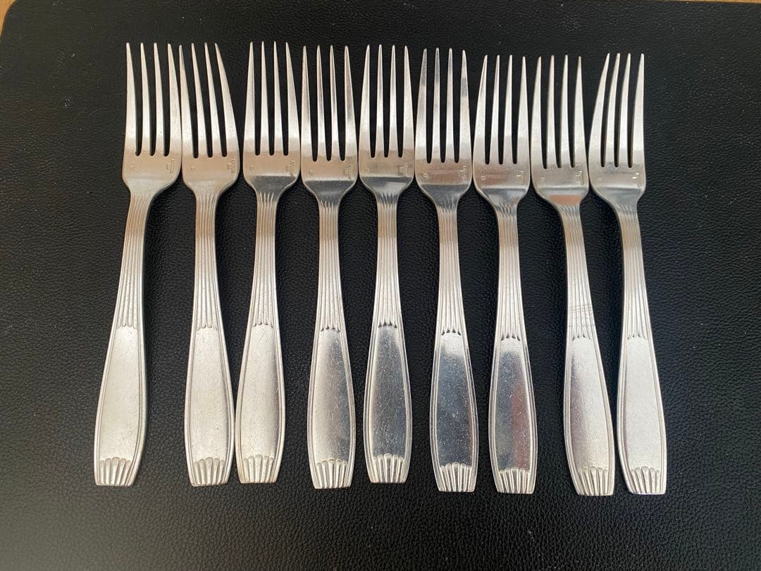 オールドクリストフル　カトラリー　フォーク9本セット