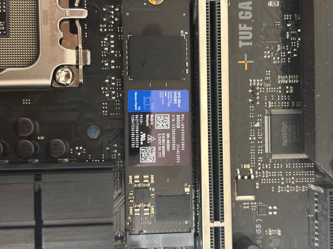 マザーボード ASUS TUF GAMING B760M-PLUS D4