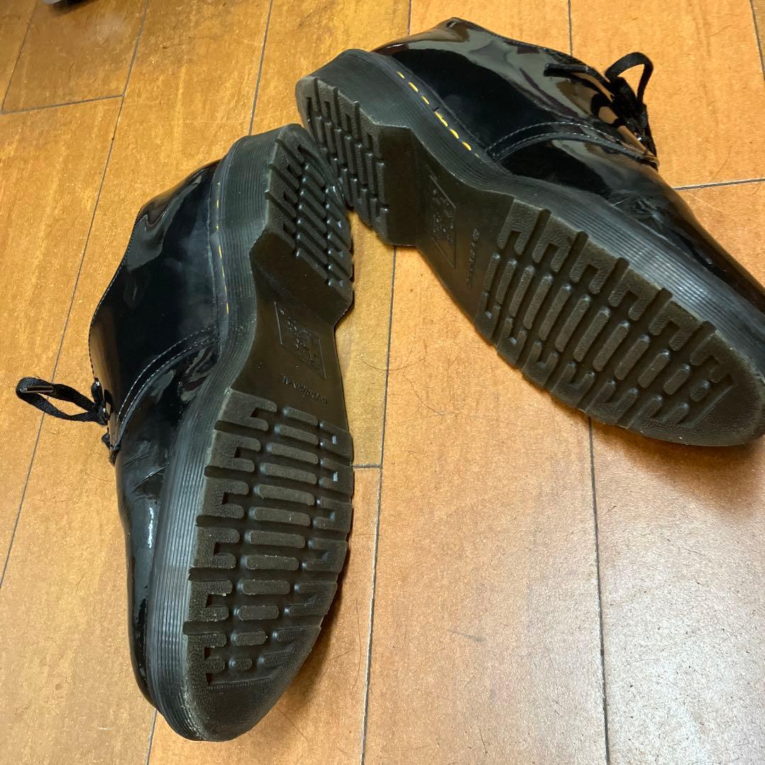 Dr. Martens ブラック ドレスシューズエナメル
