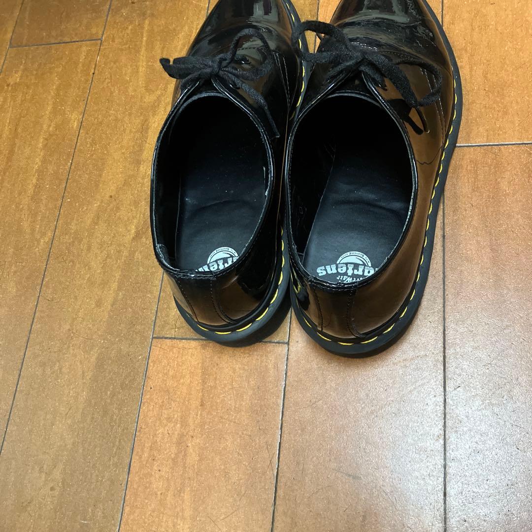 Dr. Martens ブラック ドレスシューズエナメル