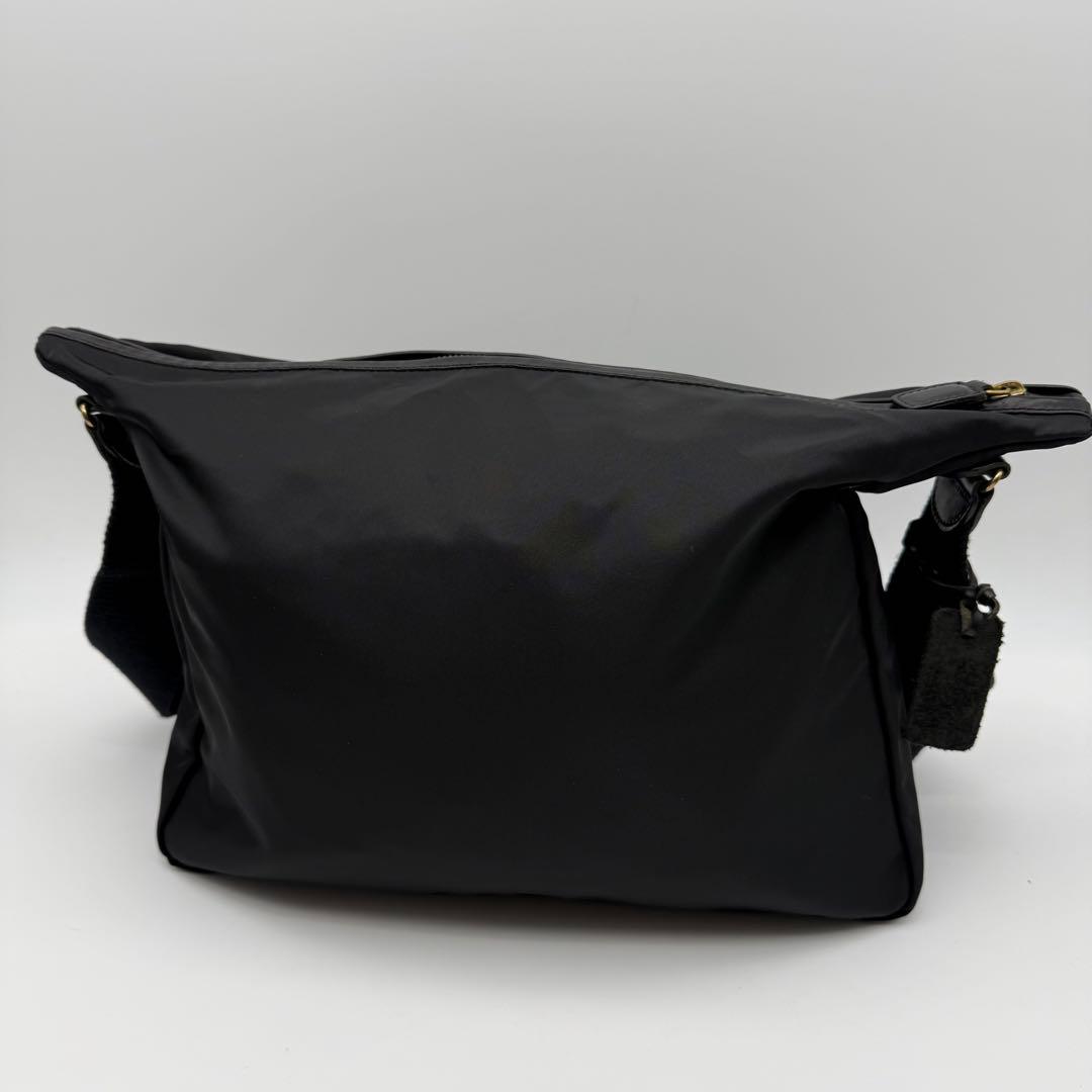 Felisi フェリージ9362-DSショルダーバッグ 斜め掛けA4可 黒