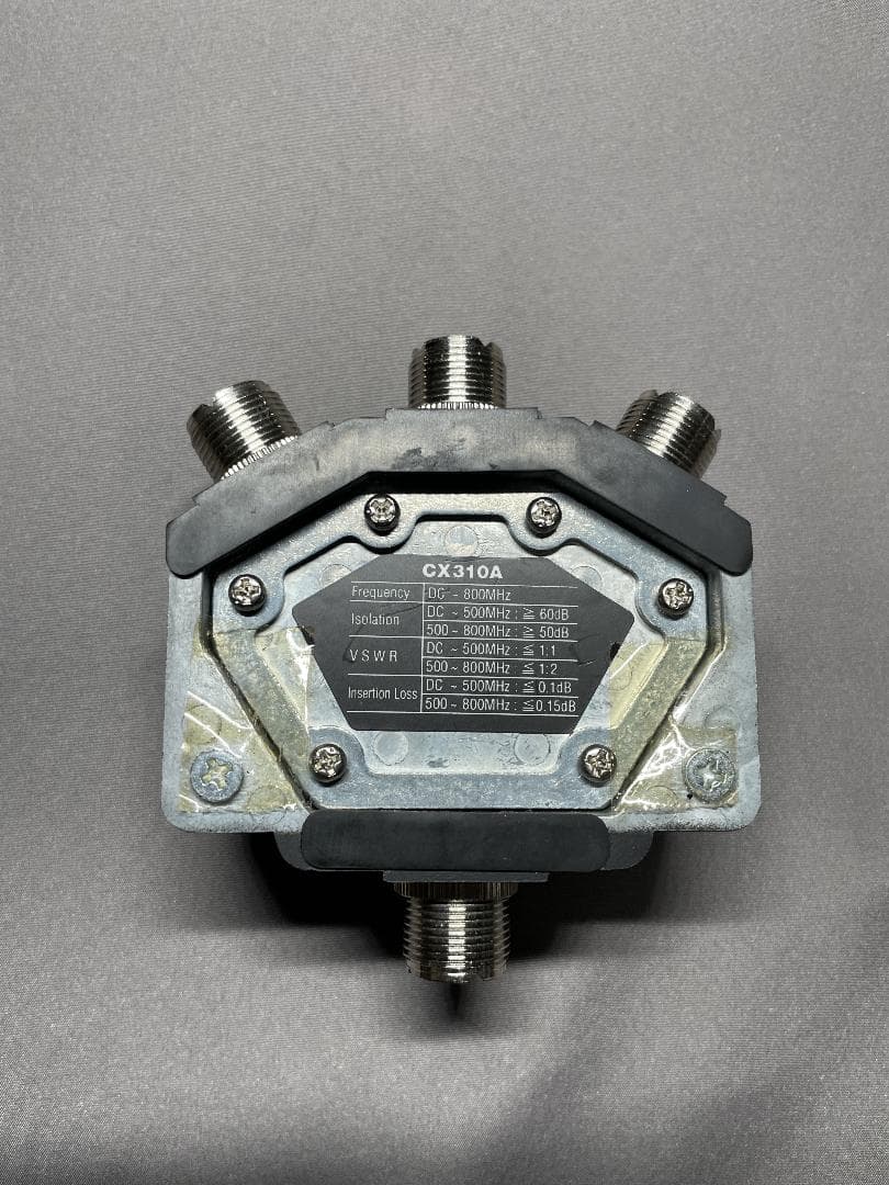 第一電波工業 ダイヤモンド CX310A 1回路3接点 同軸切換器