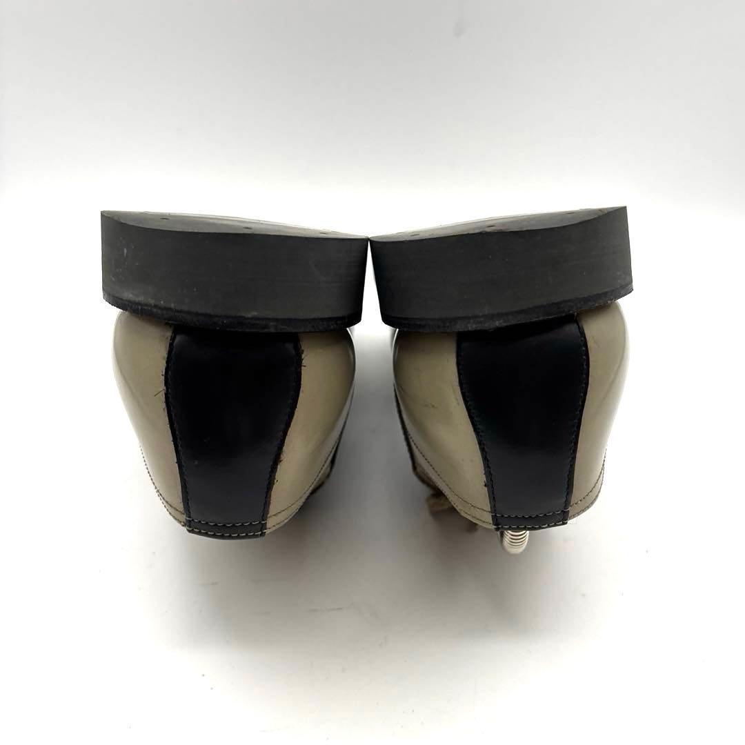 リーガル　サドルシューズ　24.5 グレー　ブラック　バイカラー　2051