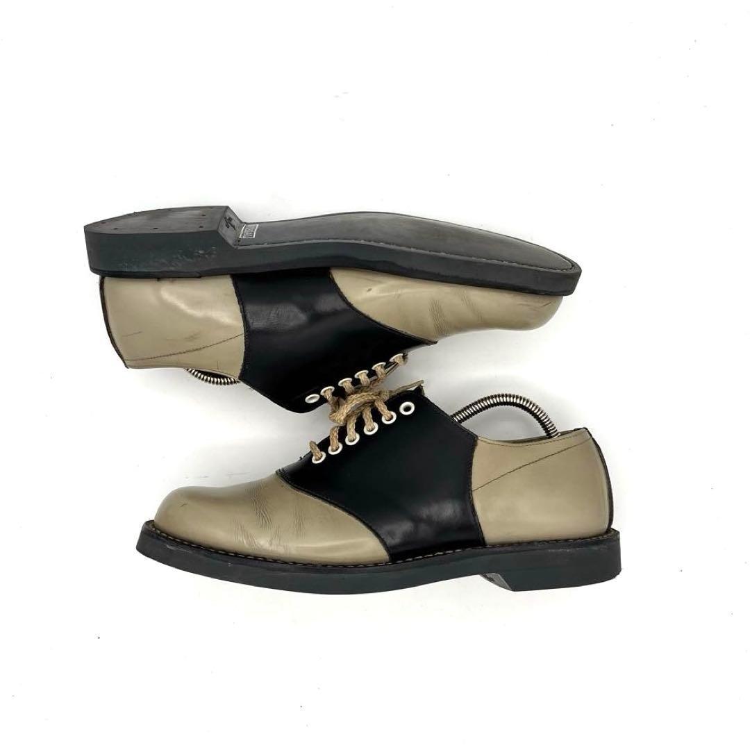 リーガル　サドルシューズ　24.5 グレー　ブラック　バイカラー　2051