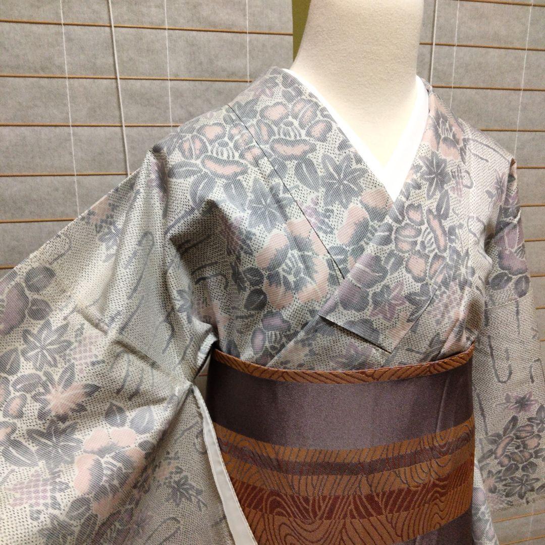 えりん　二部式長襦袢＋着物＋京袋帯＋帯揚げ、帯締め