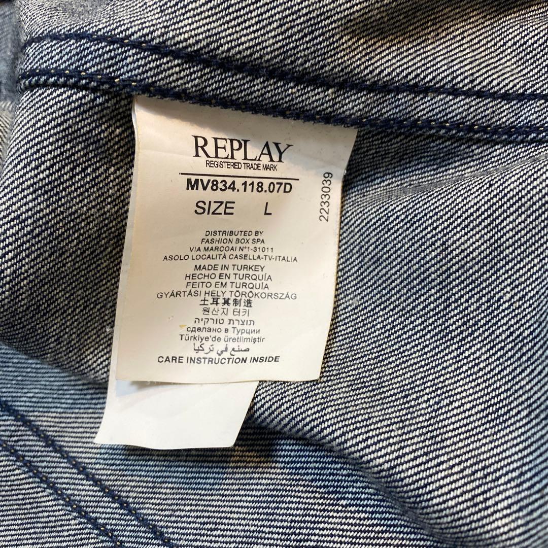 REPLAYデニムジャケット