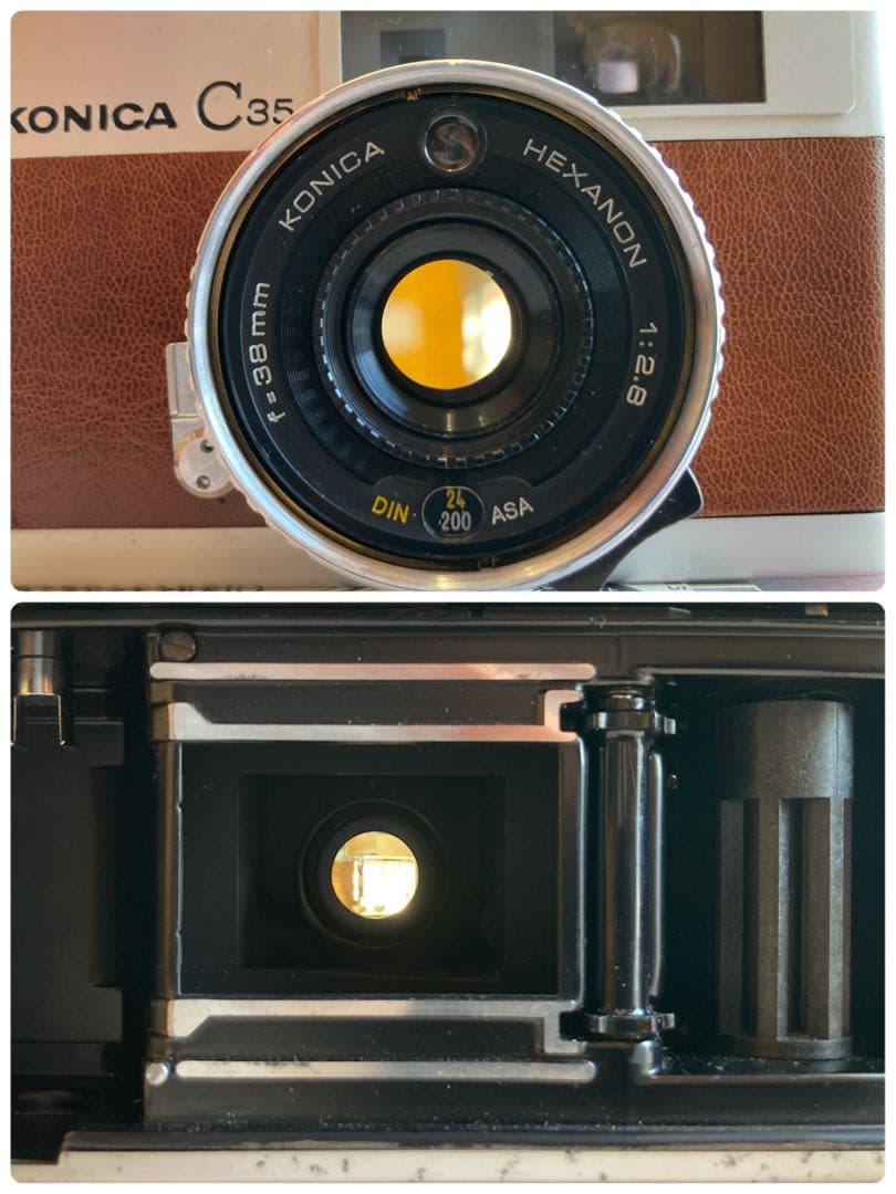 ★希少・完動品★konica c35★本革外装＊美品＊初期保証★入門に！