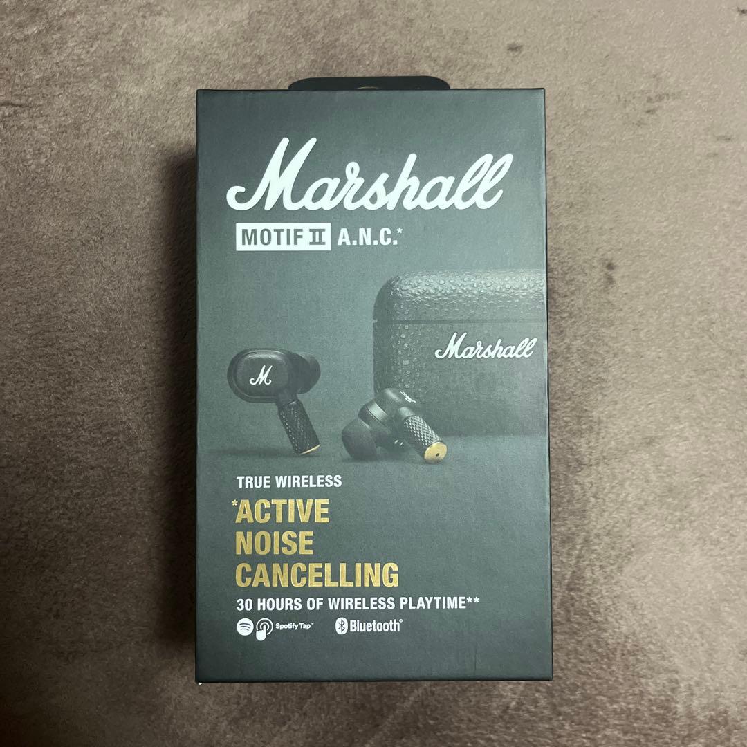 Marshall MOTIF II A.N.C. ワイヤレスイヤホン