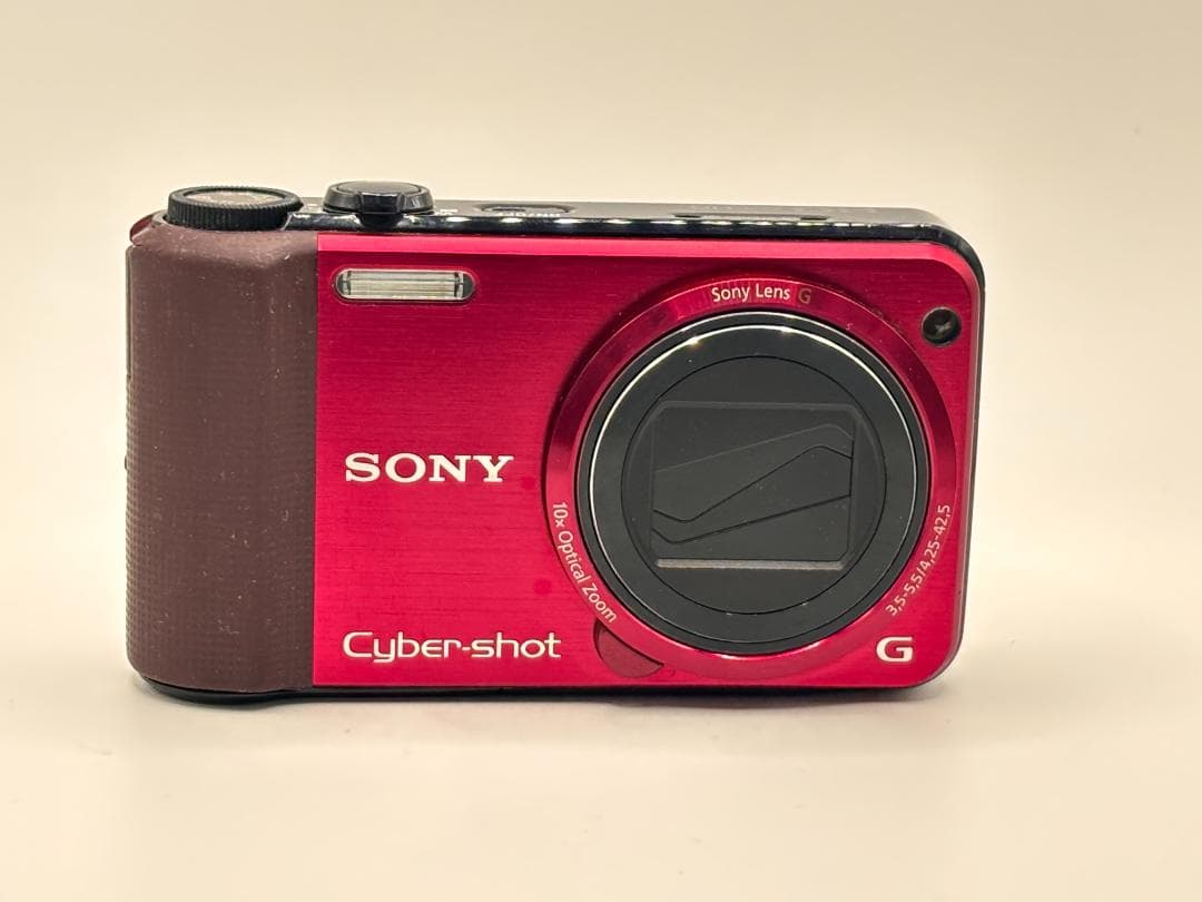 動作品 Sony ソニー Cyber Shot HX7V デジタルカメラ レッド