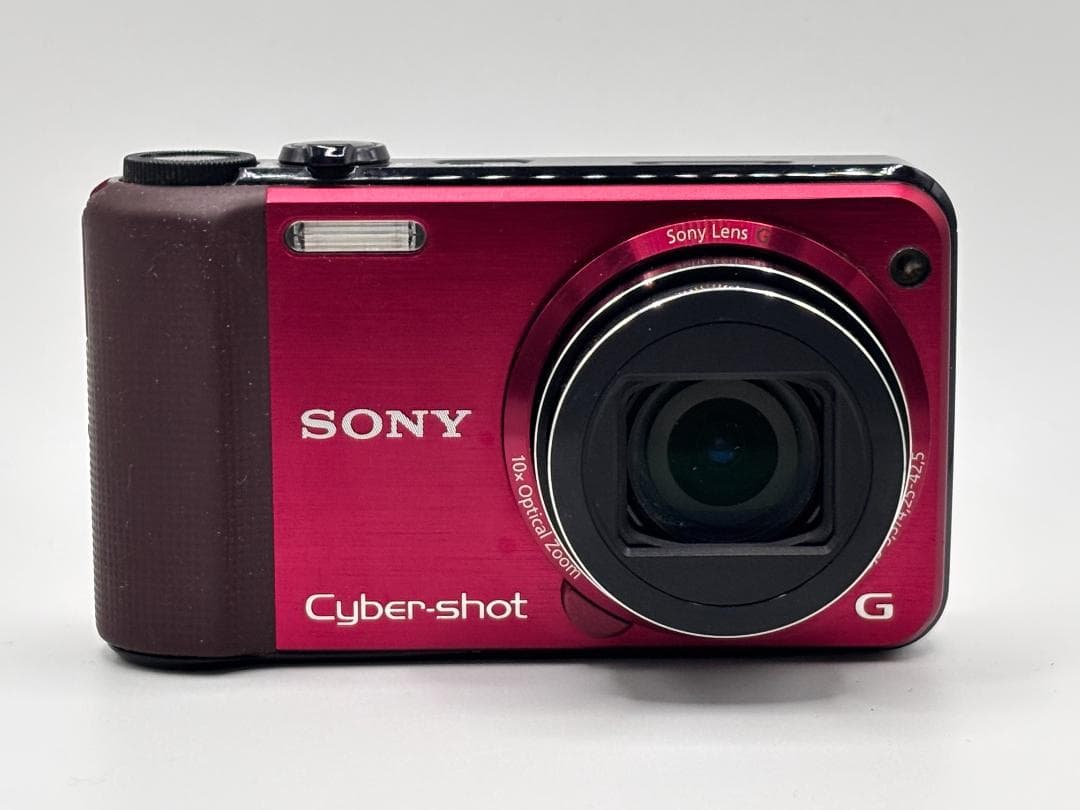 動作品 Sony ソニー Cyber Shot HX7V デジタルカメラ レッド