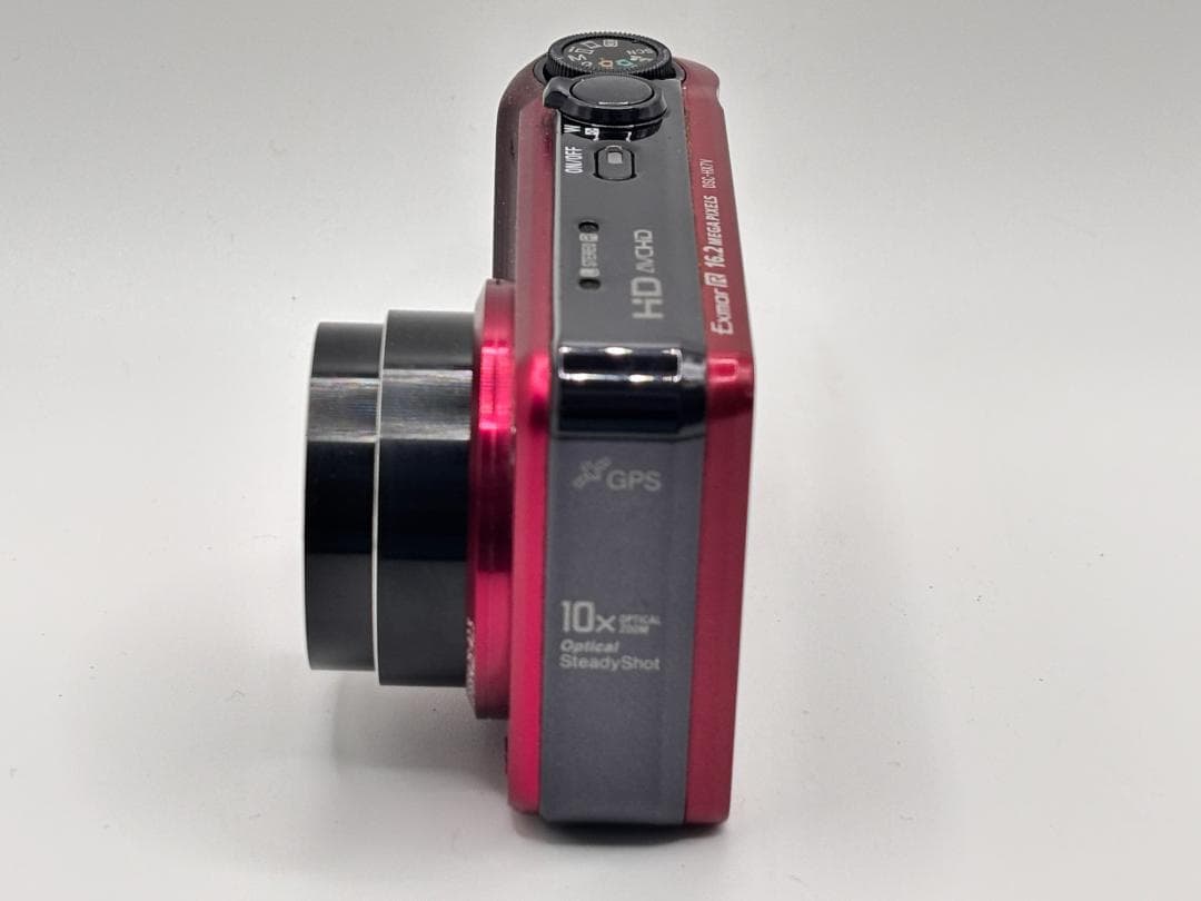 動作品 Sony ソニー Cyber Shot HX7V デジタルカメラ レッド