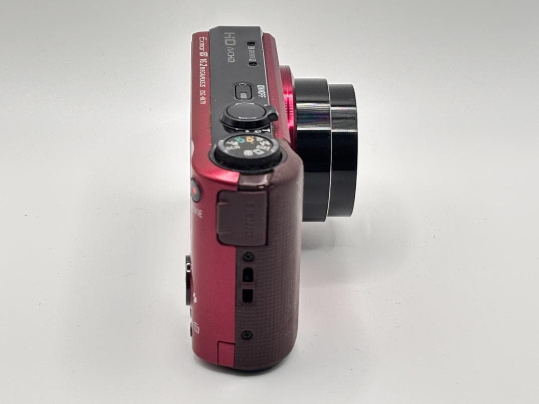 動作品 Sony ソニー Cyber Shot HX7V デジタルカメラ レッド