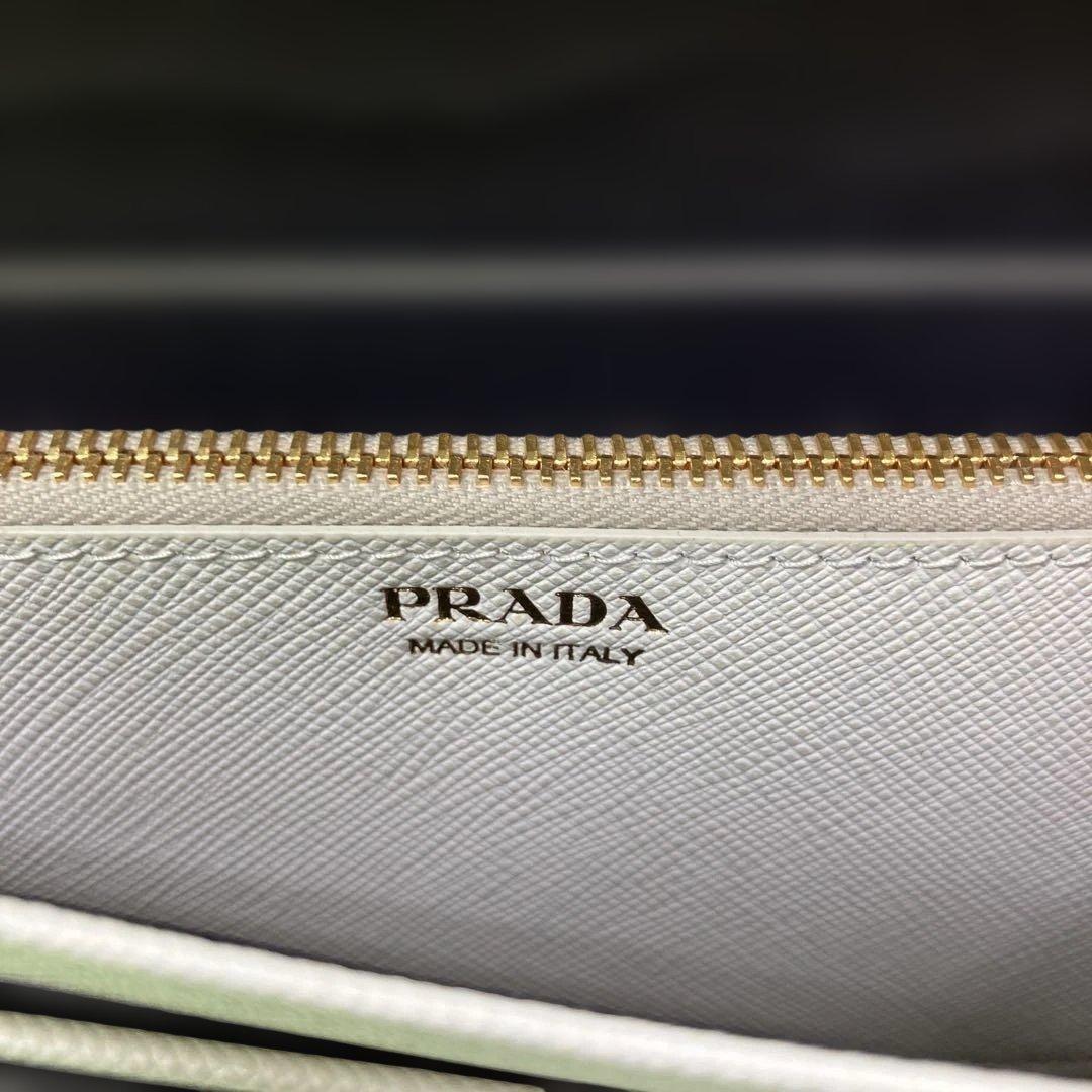 新品未使用‼️【PRADA】長財布 1MH311 サフィアーノ レザー ビアンコ