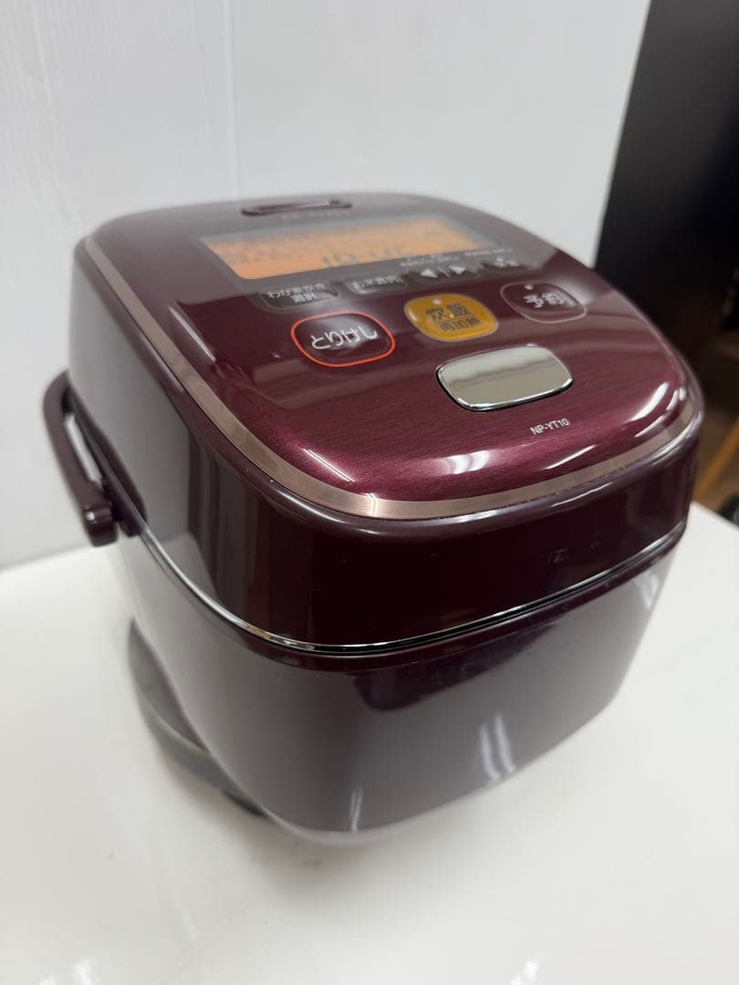 象印 IH圧力炊飯ジャー NP-YT10 ボルドー 動作確認済