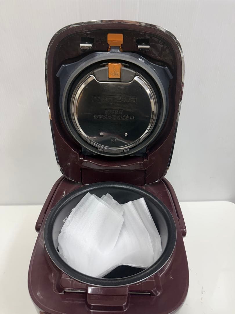 象印 IH圧力炊飯ジャー NP-YT10 ボルドー 動作確認済