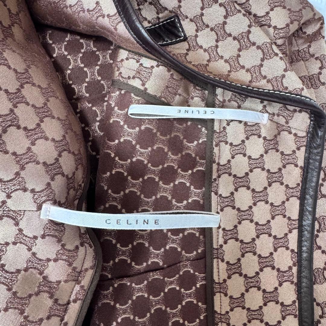 【希少】CELINE　トリオンフ　総柄　スカート ベルト　38size
