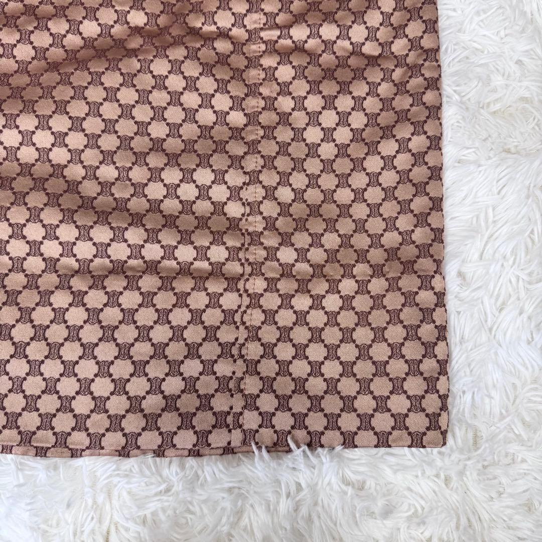 【希少】CELINE　トリオンフ　総柄　スカート ベルト　38size