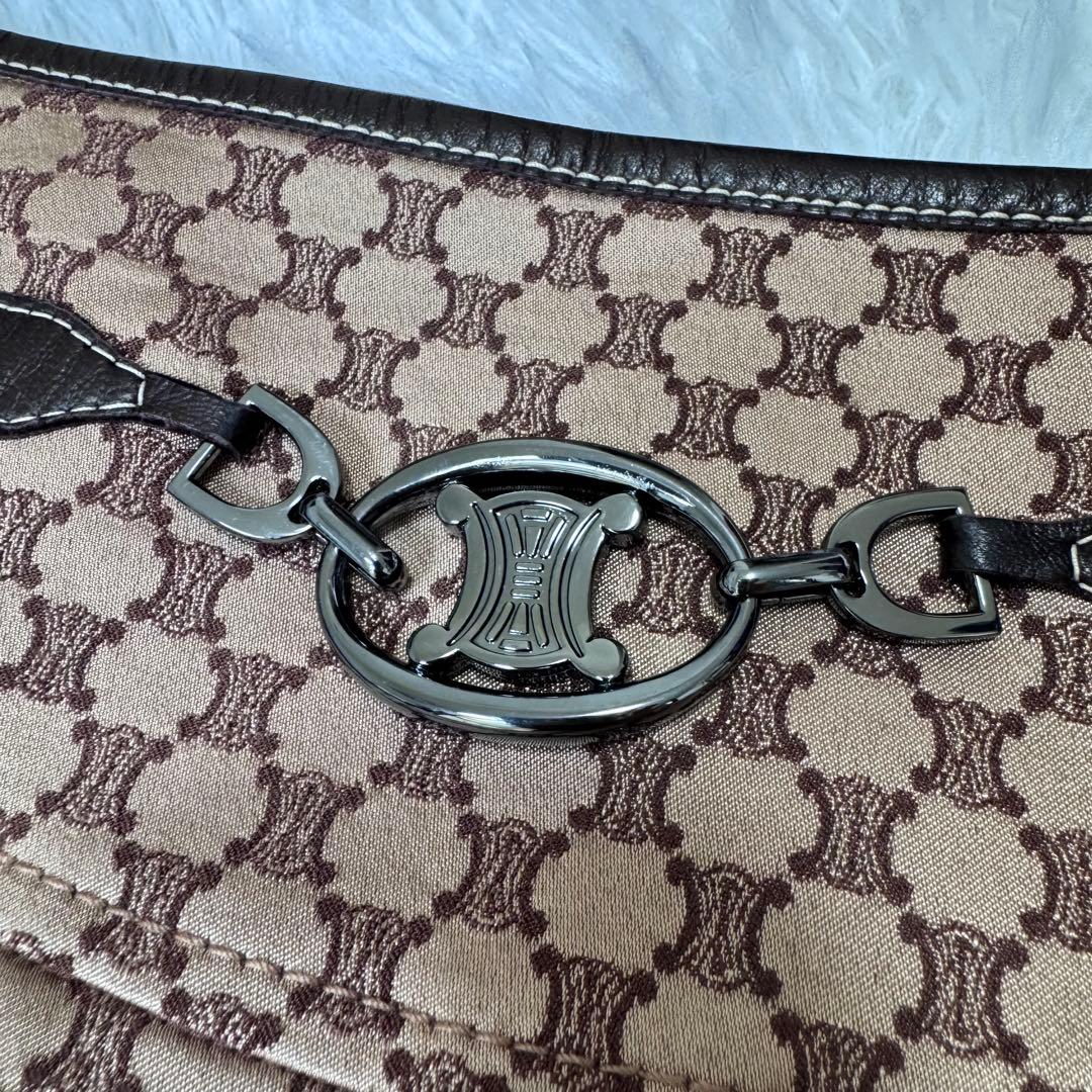 【希少】CELINE　トリオンフ　総柄　スカート ベルト　38size