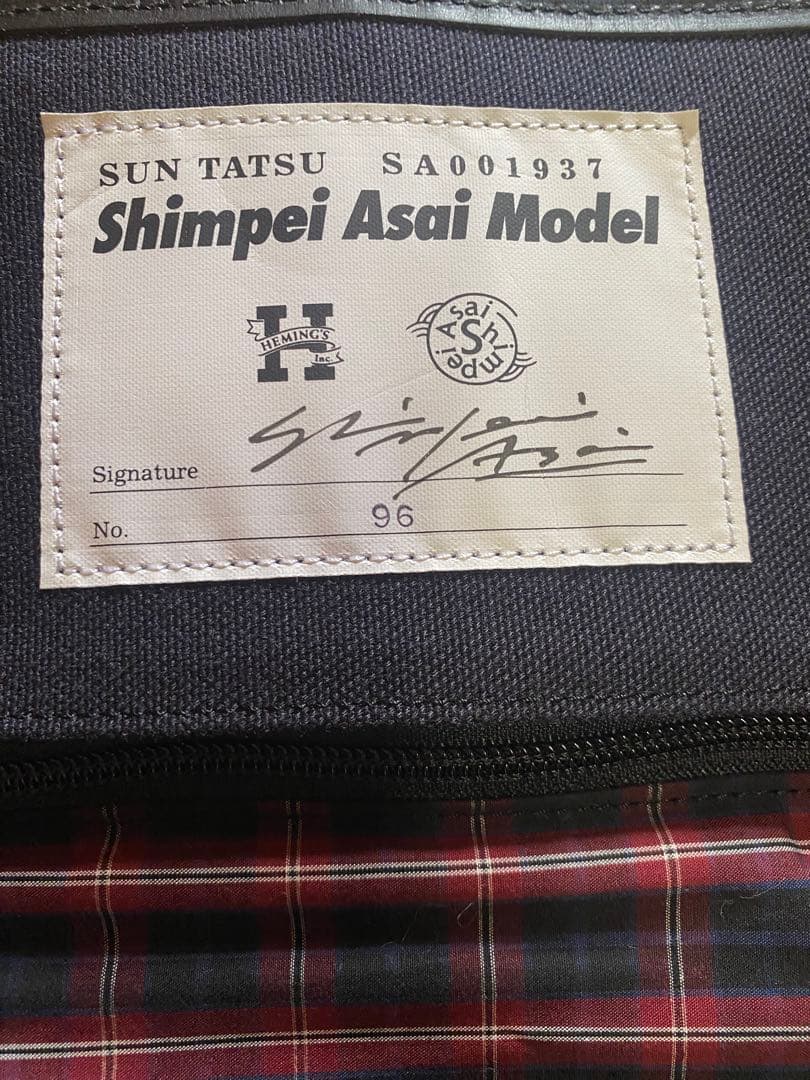 限定！Shimpei Asai浅井慎平モデル　HEMING'Sカメラバッグ
