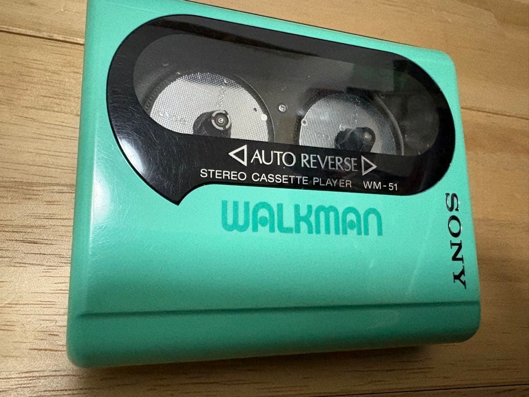 SONY WM-51 カセットプレーヤー ミントグリーン
