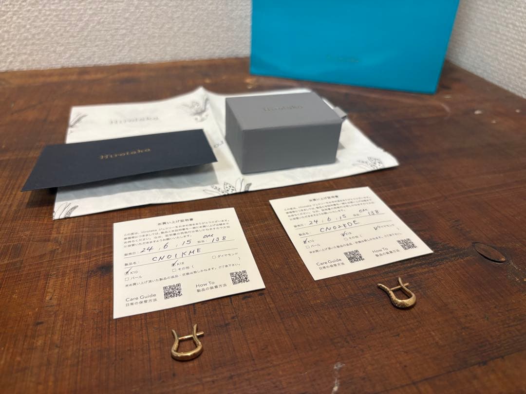 サ*マ様 Hirotaka (片耳用) CYGNUS ピアス S サイズ