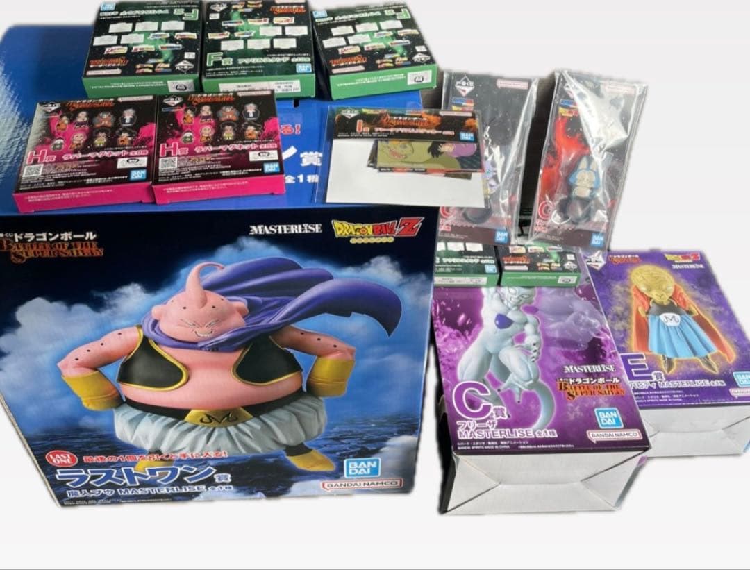一番くじ ドラゴンボール フリーザ バビディ　ラストワン 魔人ブウ 下位賞付き