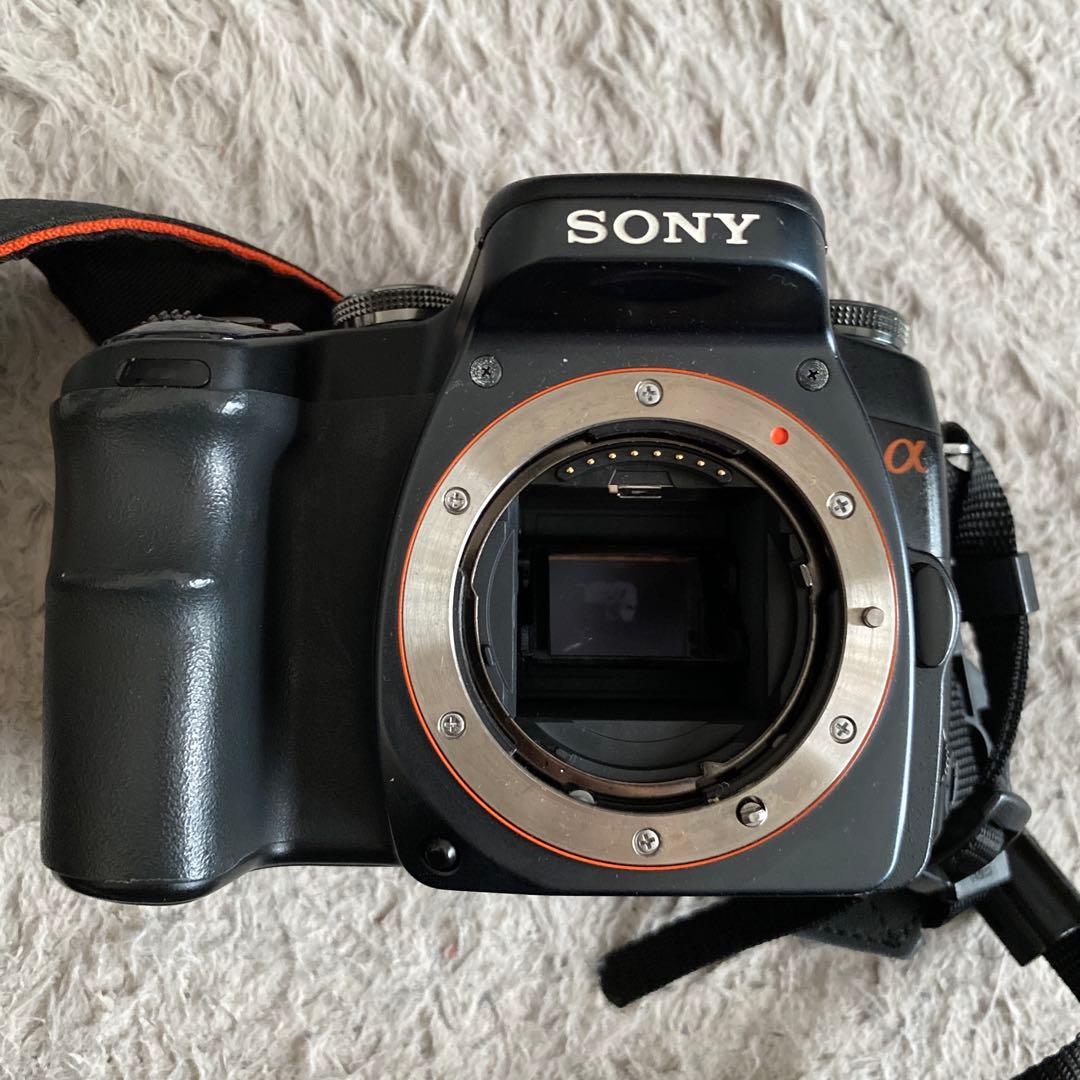 α100 SONY デジタル一眼レフカメラ レンズ2本セット