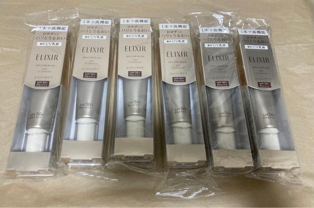 【6本セット】　エリクシール　デーケアレボリューション SP+ SPF50+